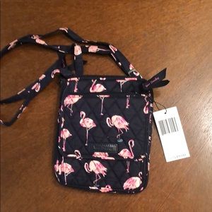 Vera Bradley Fiesta Flamingo Mini Hipster
